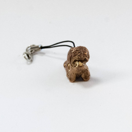 Precíziós öntéssel készült havanese kutya figura.